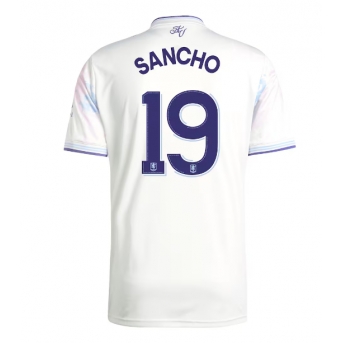 Billige Fotballdrakt Aston Villa Jadon Sancho #19 Replika Tredjedrakt 2025-26 Kortermet